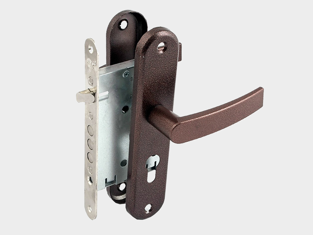 Комплект замка под цилиндр ПРО-САМ 3В 4-31/55 РФ55-002.У4.